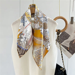 MaraSilk Pure Mulberry Silk Scarf - Square Twill MS231