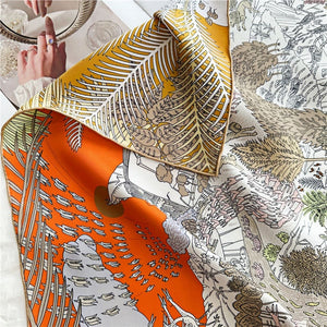 MaraSilk Pure Mulberry Silk Scarf - Square Twill MS231