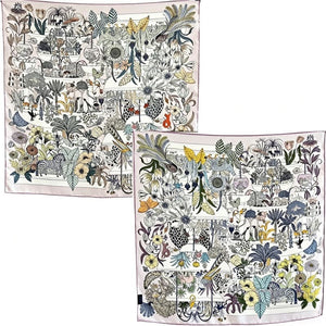 MaraSilk Pure Mulberry Silk Scarf - Square Twill MS231