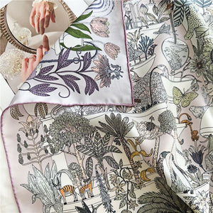 MaraSilk Pure Mulberry Silk Scarf - Square Twill MS231