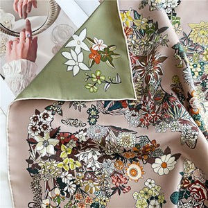 MaraSilk Pure Mulberry Silk Scarf - Square Twill MS231