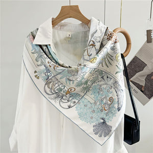 MaraSilk Pure Mulberry Silk Scarf - Square Twill MS278