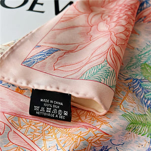 MaraSilk Pure Mulberry Silk Scarf - Square Twill MS279