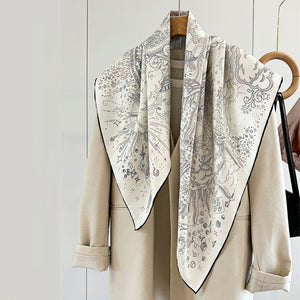 MaraSilk Pure Mulberry Silk Scarf - Square Twill MS280