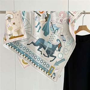 MaraSilk Pure Mulberry Silk Scarf - Square Twill MS284