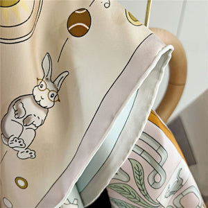 MaraSilk Pure Mulberry Silk Scarf - Square Twill MS284