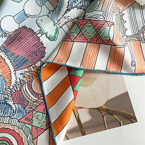 MaraSilk Pure Mulberry Silk Scarf - Square Twill MS287