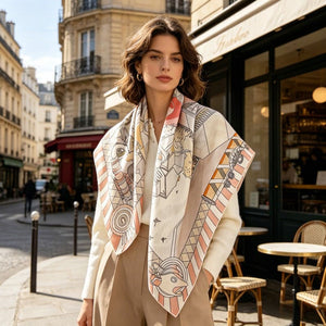 MaraSilk Pure Mulberry Silk Scarf - Square Twill MS287
