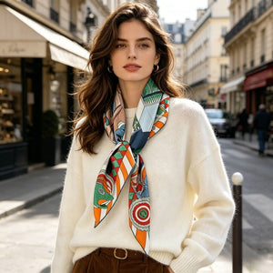 MaraSilk Pure Mulberry Silk Scarf - Square Twill MS287