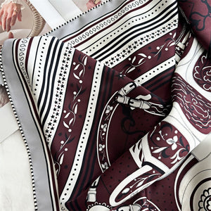 MaraSilk Pure Mulberry Silk Scarf - Square Twill MS290