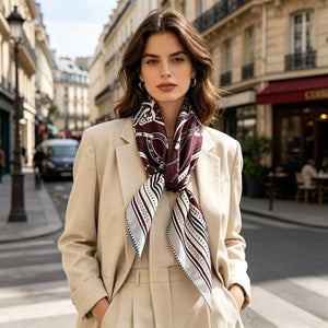MaraSilk Pure Mulberry Silk Scarf - Square Twill MS290