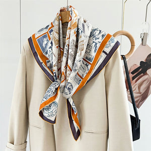 MaraSilk Pure Mulberry Silk Scarf - Square Twill MS291