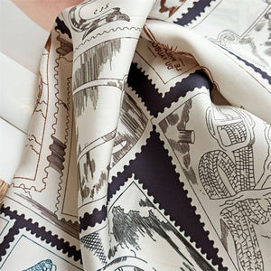 MaraSilk Pure Mulberry Silk Scarf - Square Twill MS291