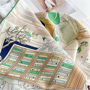 MaraSilk Pure Mulberry Silk Scarf - Square Twill MS292