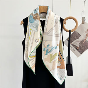 MaraSilk Pure Mulberry Silk Scarf - Square Twill MS292