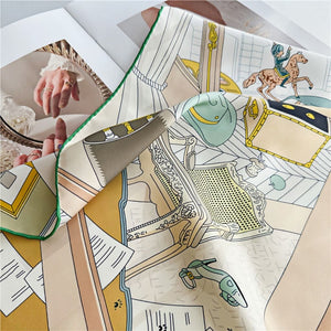 MaraSilk Pure Mulberry Silk Scarf - Square Twill MS292