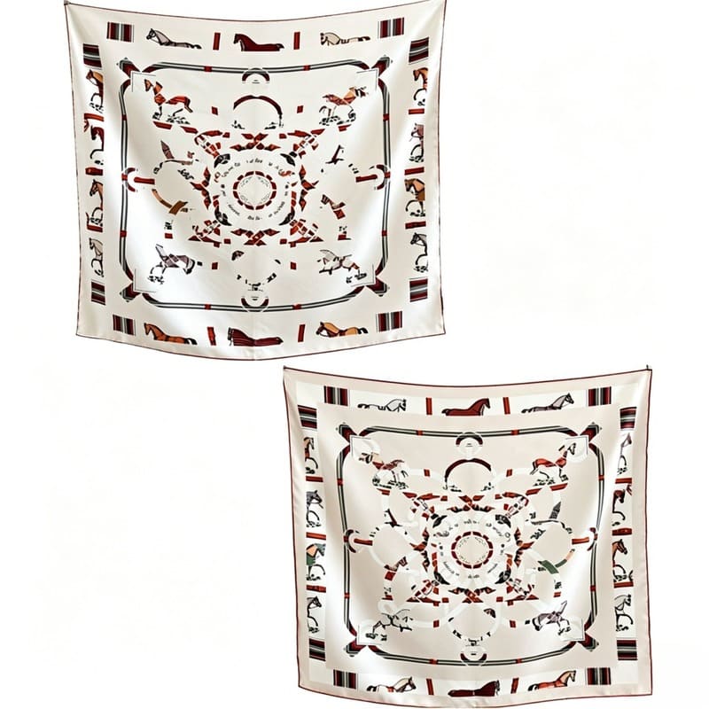 MaraSilk Pure Mulberry Silk Scarf - Square Twill MS293