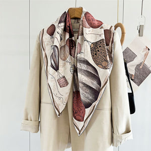 MaraSilk Pure Mulberry Silk Scarf - Square Twill MS294