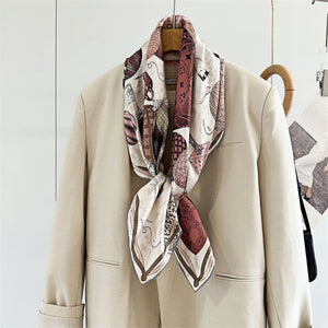 MaraSilk Pure Mulberry Silk Scarf - Square Twill MS294