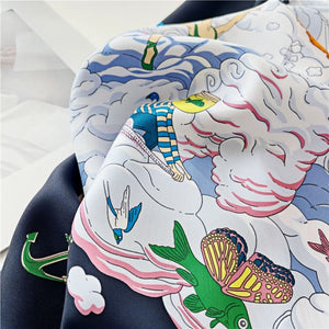 MaraSilk Pure Mulberry Silk Scarf - Square Twill MS295