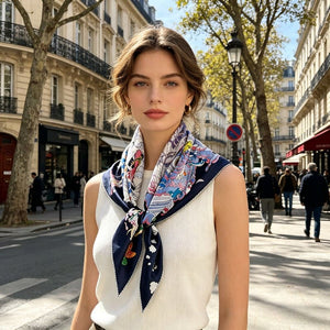 MaraSilk Pure Mulberry Silk Scarf - Square Twill MS295