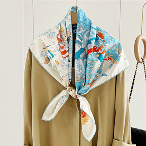 MaraSilk Pure Mulberry Silk Scarf - Square Twill MS295