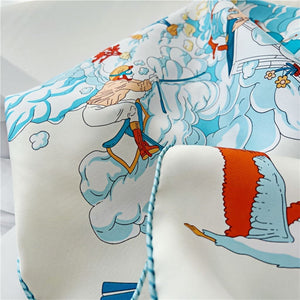 MaraSilk Pure Mulberry Silk Scarf - Square Twill MS295