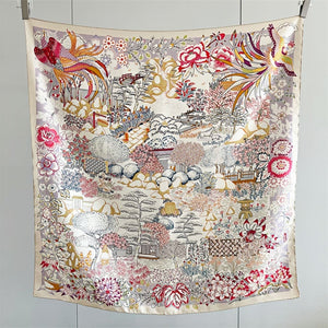 MaraSilk Pure Mulberry Silk Scarf - Square Twill MS296 34" x 34" MS29602