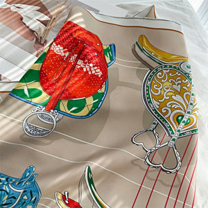 MaraSilk Pure Mulberry Silk Scarf - Square Twill MS296
