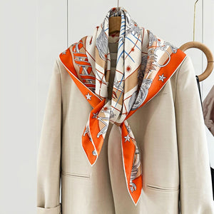 MaraSilk Pure Mulberry Silk Scarf - Square Twill MS296