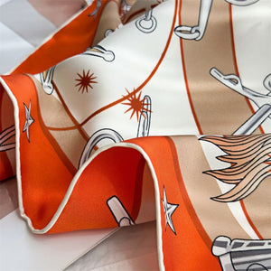 MaraSilk Pure Mulberry Silk Scarf - Square Twill MS296