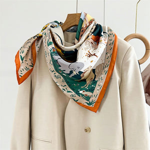 MaraSilk Pure Mulberry Silk Scarf - Square Twill MS296
