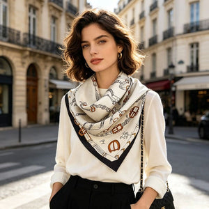 MaraSilk Pure Mulberry Silk Scarf - Square Twill MS296