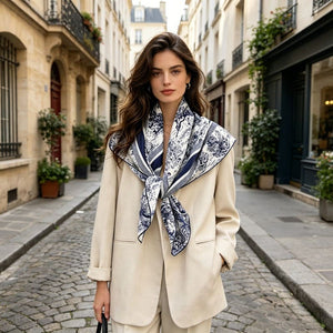 MaraSilk Pure Mulberry Silk Scarf - Square Twill MS296