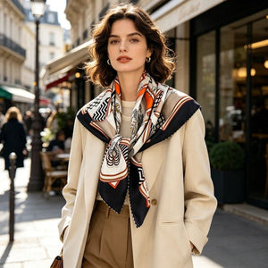 MaraSilk Pure Mulberry Silk Scarf - Square Twill MS296