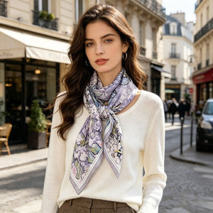 MaraSilk Pure Mulberry Silk Scarf - Square Twill MS301