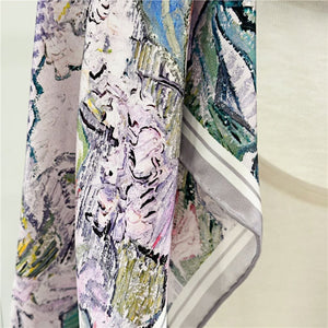 MaraSilk Pure Mulberry Silk Scarf - Square Twill MS301