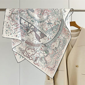 MaraSilk Pure Mulberry Silk Scarf - Square Twill MS302 34" x 34" MS30201