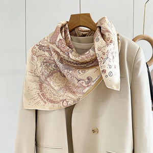 MaraSilk Pure Mulberry Silk Scarf - Square Twill MS302