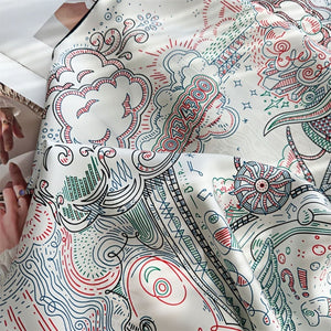 MaraSilk Pure Mulberry Silk Scarf - Square Twill MS302