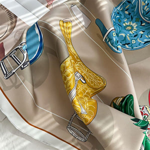 MaraSilk Pure Mulberry Silk Scarf - Square Twill MS303