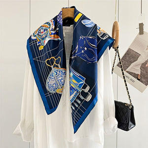 MaraSilk Pure Mulberry Silk Scarf - Square Twill MS303