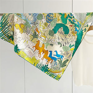 MaraSilk Pure Mulberry Silk Scarf - Square Twill MS305