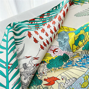 MaraSilk Pure Mulberry Silk Scarf - Square Twill MS305