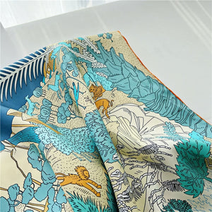 MaraSilk Pure Mulberry Silk Scarf - Square Twill MS305