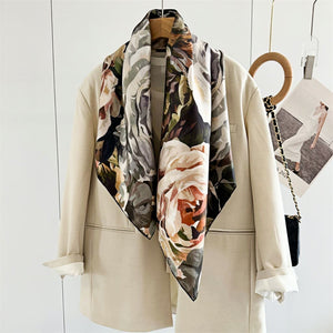 MaraSilk Pure Mulberry Silk Scarf - Square Twill MS307