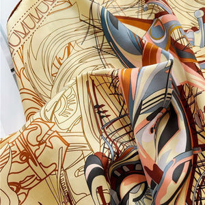 MaraSilk Pure Mulberry Silk Scarf - Square Twill MS308