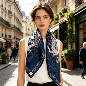 MaraSilk Pure Mulberry Silk Scarf - Square Twill MS308