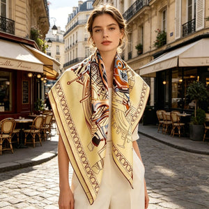 MaraSilk Pure Mulberry Silk Scarf - Square Twill MS308