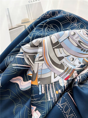 MaraSilk Pure Mulberry Silk Scarf - Square Twill MS308